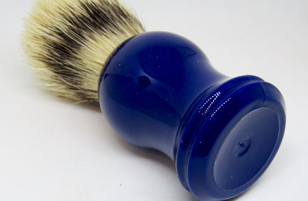 Boar Bristle Shave Brush- Navy Blue Elite
