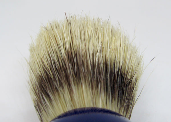 Boar Bristle Shave Brush- Navy Blue Elite
