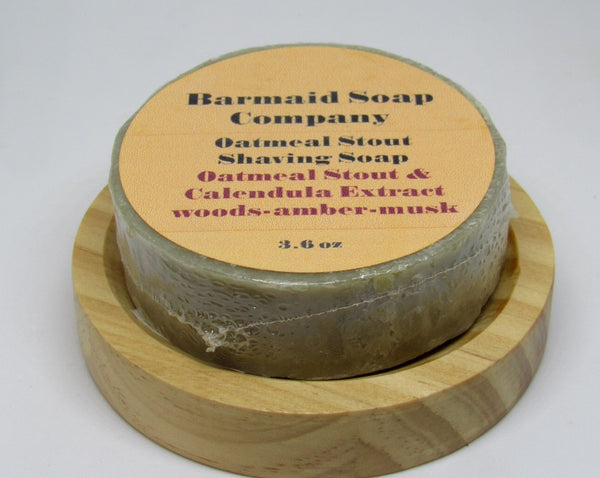 Round Soap Dish- Wood