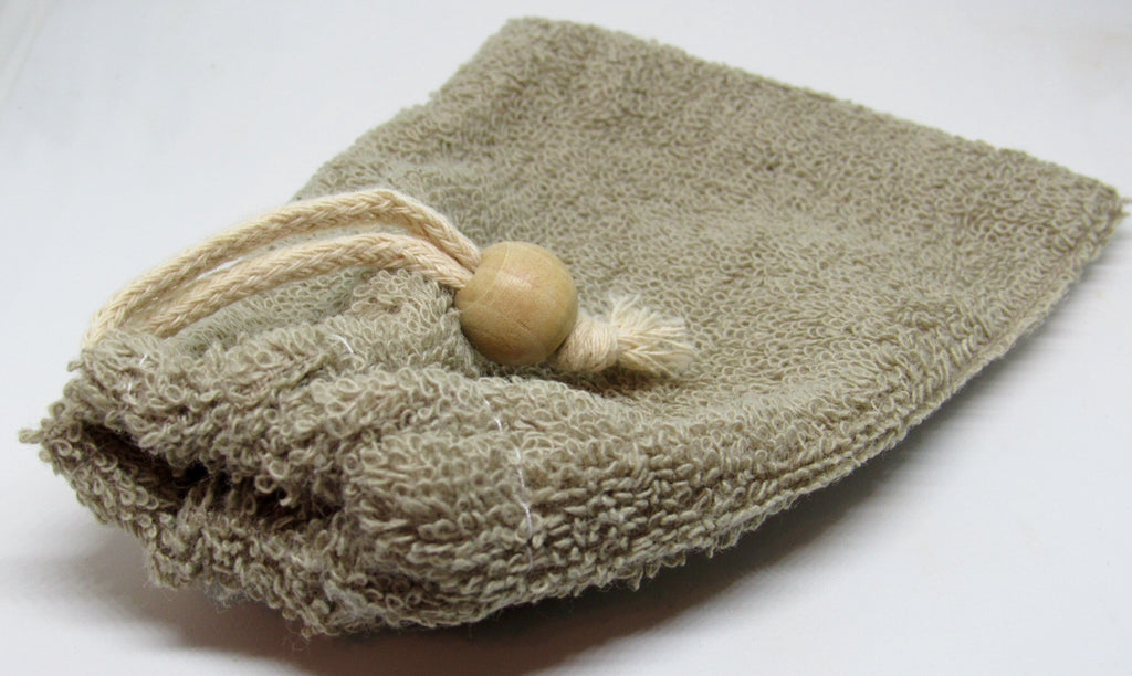 Flax Terry Soap Bag