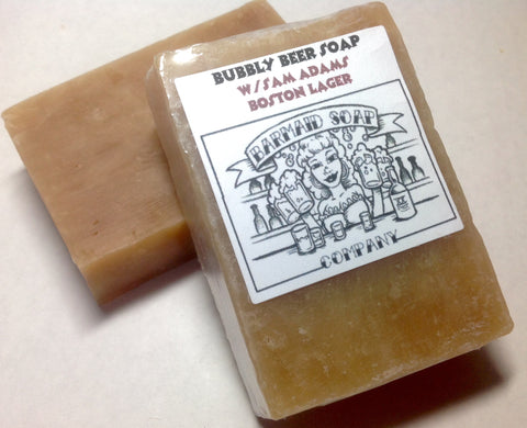 Handcrafted Soap with Boston Lager