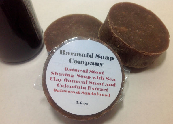 Oatmeal Stout Shaving Soap